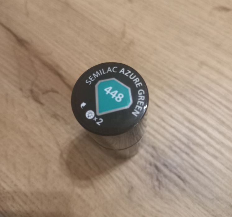 Semilac 448 azure green lakier hybrydowy