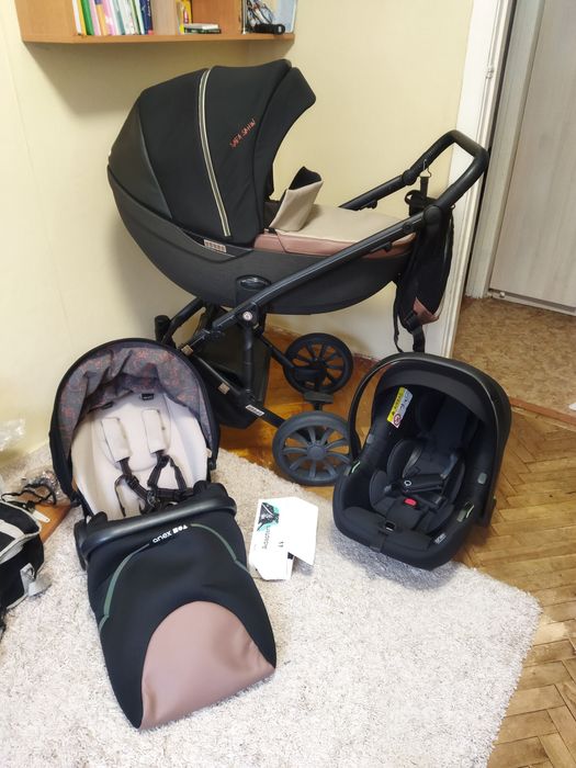 Коляска  3 в 1 Anex Safa Sahin Б.У 4 мес