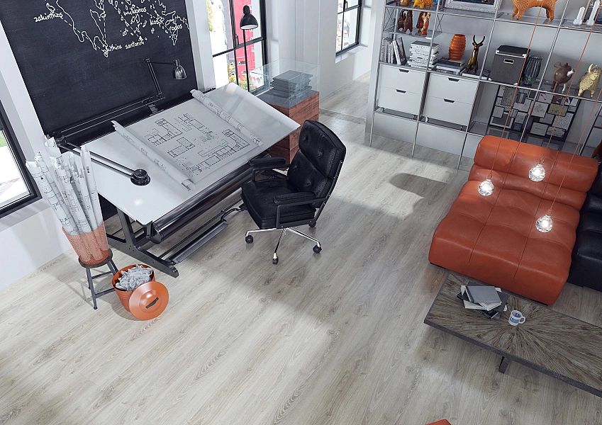 Panele podłogowe laminowane SWISS KRONO Dąb Santorini D2060 AC4/8mm