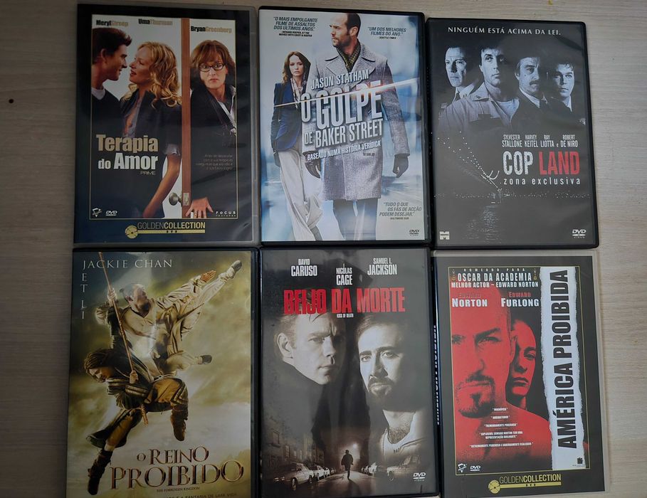 Lote de 75 dvds para colecao
