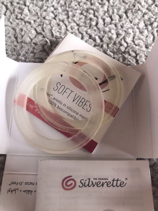 Discos de Prata Silverette + Anéis Silicone XL