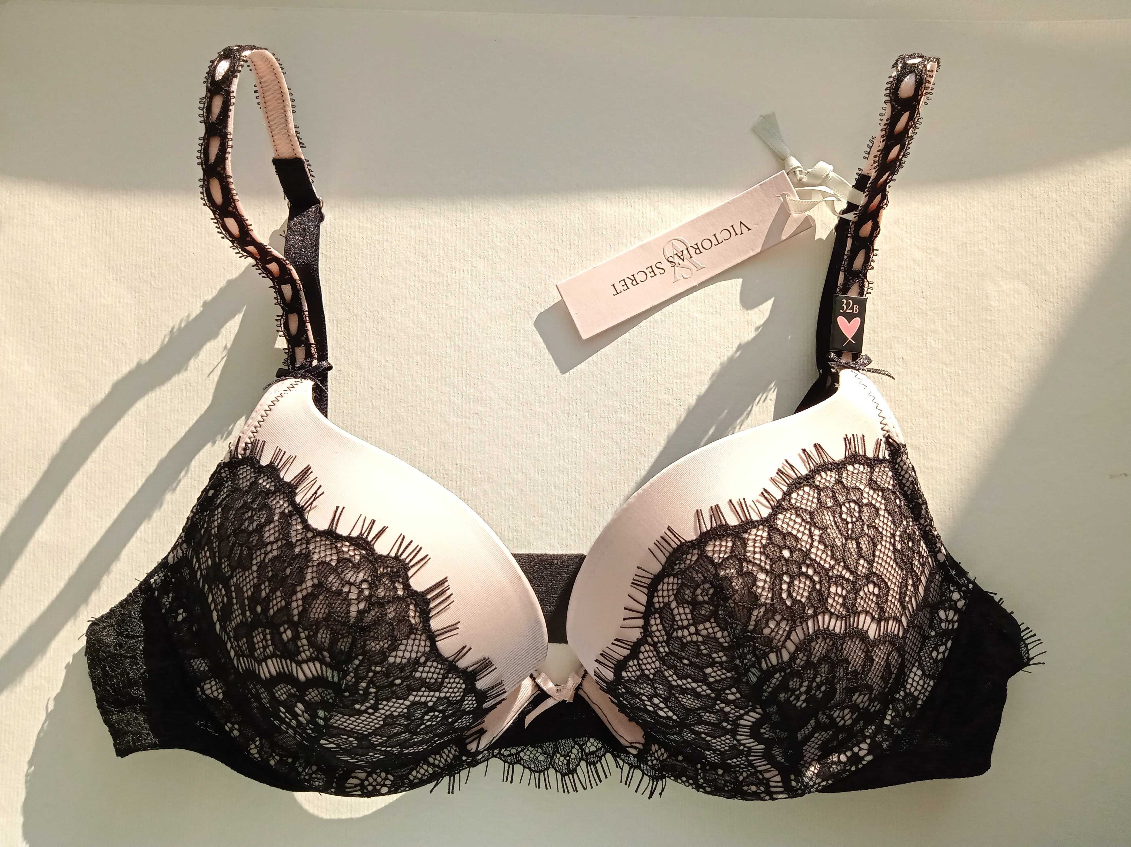 Victoria's Secret 32В Dream Angels ribbon slot push-up bra