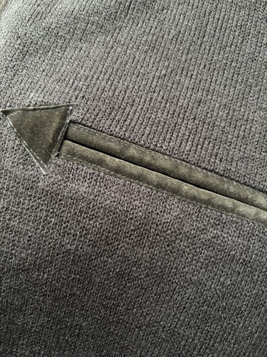 Colete de malha verde