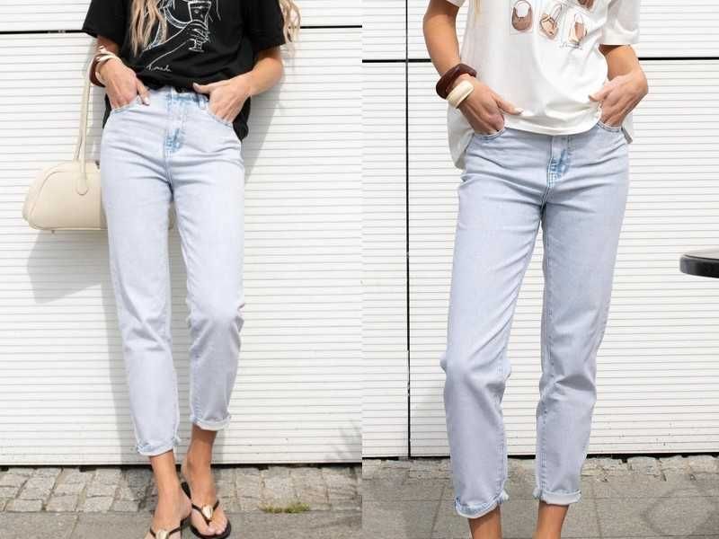 Lemonada nowa kolekcja  dżinsy mom fit dekatyzowane