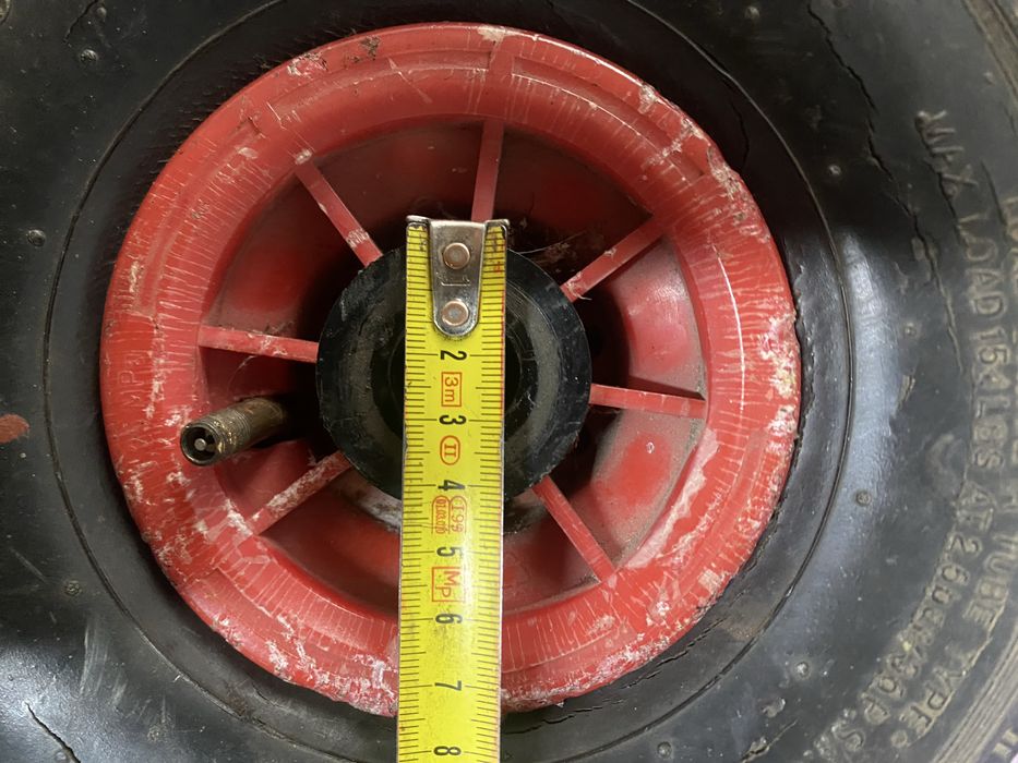 2 Rodas pneumaticas para carro de armazém