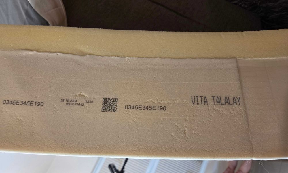 Materac CZWARTY ZAKRES KOŁO lateks 160x200