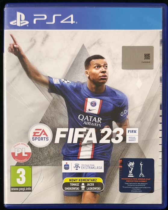 Fifa 23 PL Dubbing na PS4 PS5 Piłka Nożna 2023 po polsku w BDB stanie