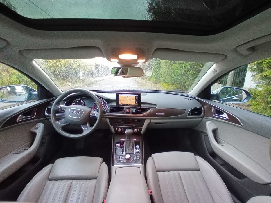 Audi A6 C7 3,0 TDI 2013 quattro 4X4 kombi NAVI skóra Panorama zamiana