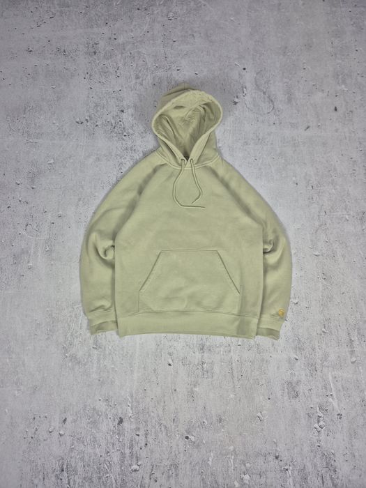 Męska bluza z kapturem carhartt w zielonym kolorze rozmiar M