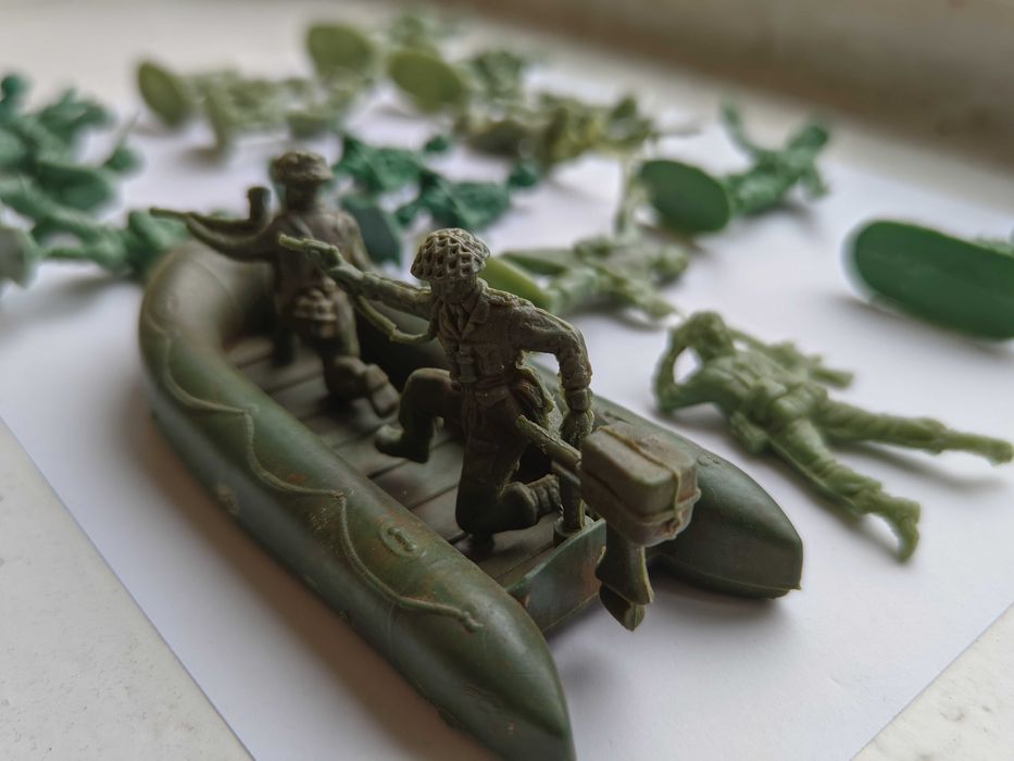 Солдатики. Морская пехота.British Commando.Matchbox