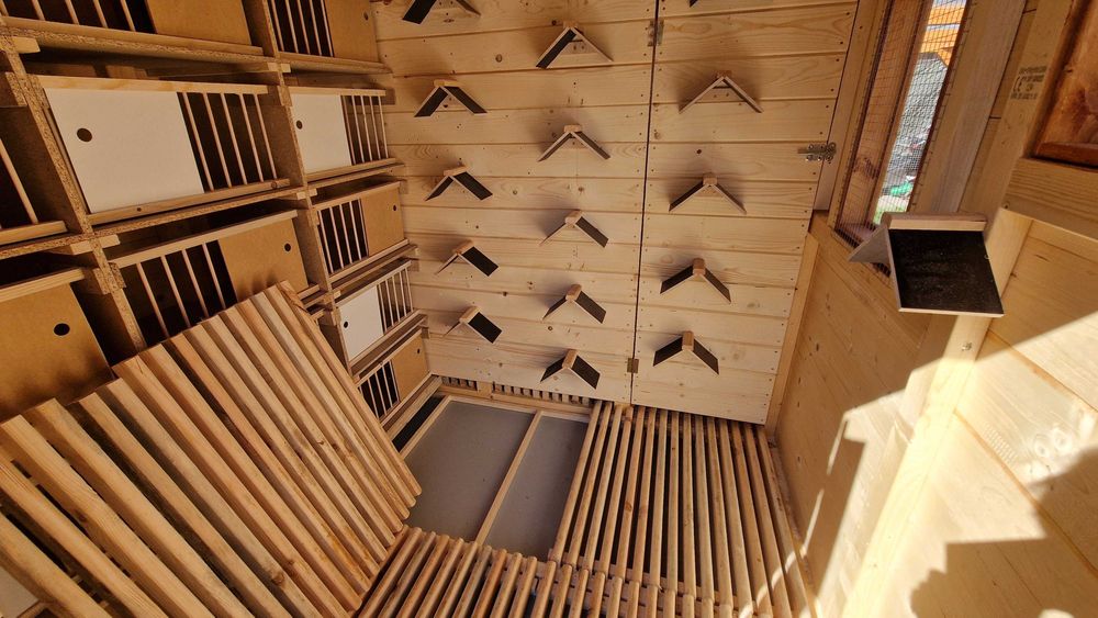 Gołębnik 5x2m z wolierą 5x2m Cena z MONTAŻEM