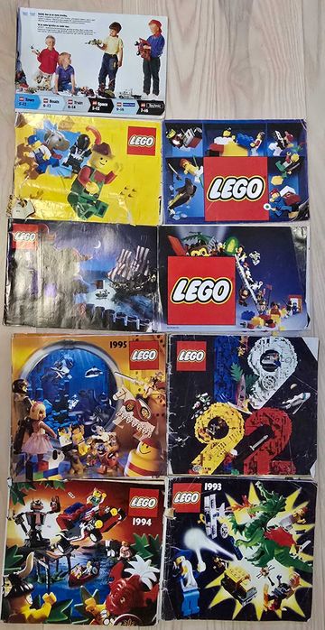 Katalogi LEGO lata 1990 - 1995