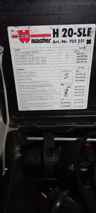 Máquina de furar sds