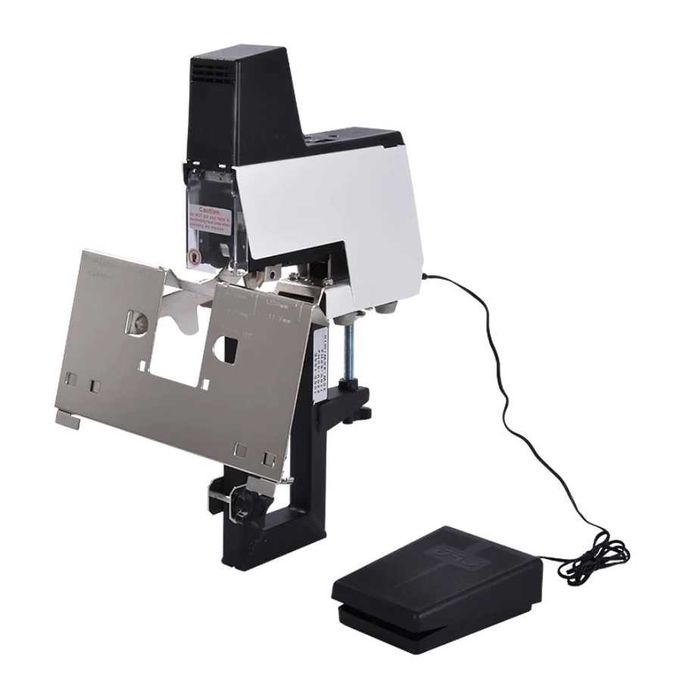 Agrafador elétrico de pedal, encadernar