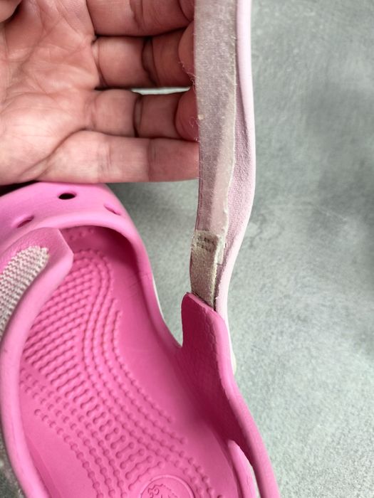 Crocs dziewczynka sandały różowe - Bayaband Sandal, rozmiar C6, 22-23