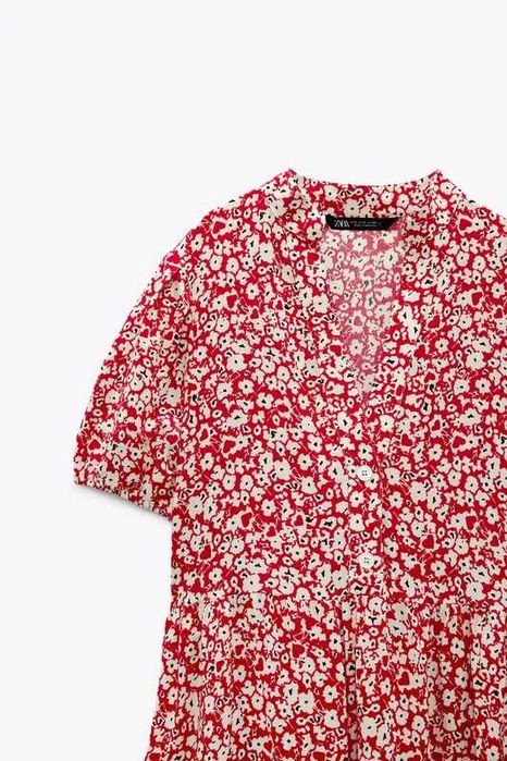 Новое платье миди zara из вискозы