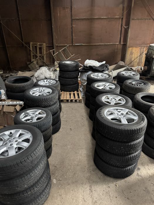 Диски з резиною літньою літо  5 114.3 5 108 5 112 r16 r17 r18 Опт