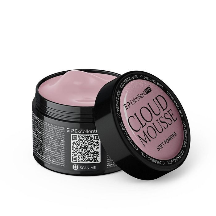 Excellent PRO Cloud Mousse żel budujący Soft Powder 50g