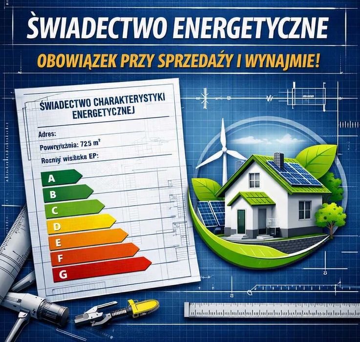 Odbiory techniczne mieszkań i domów |Świadectwa energetyczne