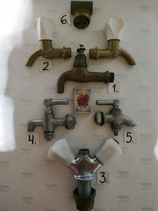 Кран латунный. Новый.