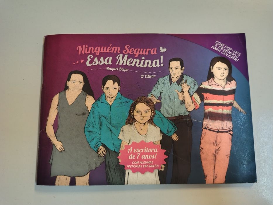 Livro infantil "Ninguém segura essa menina!"