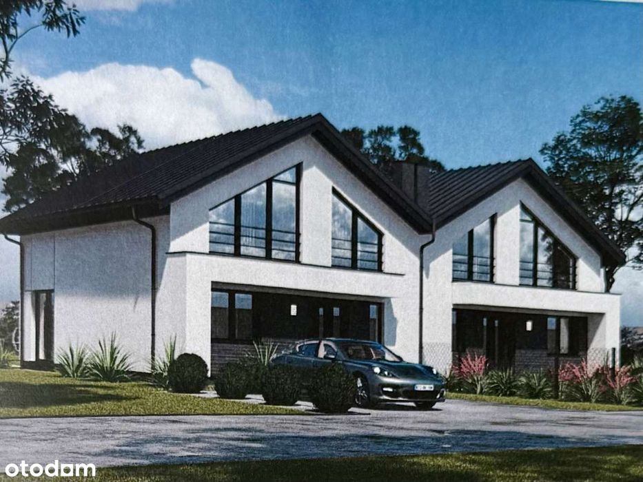 Nowoczesny dom | 123,8 m² | działka 700 m² | Czarny Las