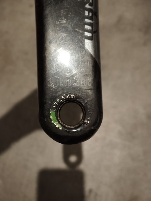 Ramię korby sram red carbon