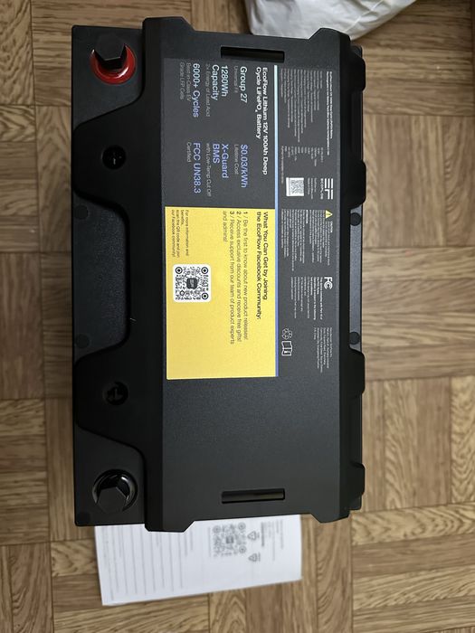 Lifepo4 аккумулятор Ecoflow 12v 100A