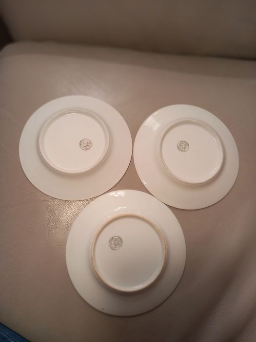 3 pratinhos loiça de Coimbra