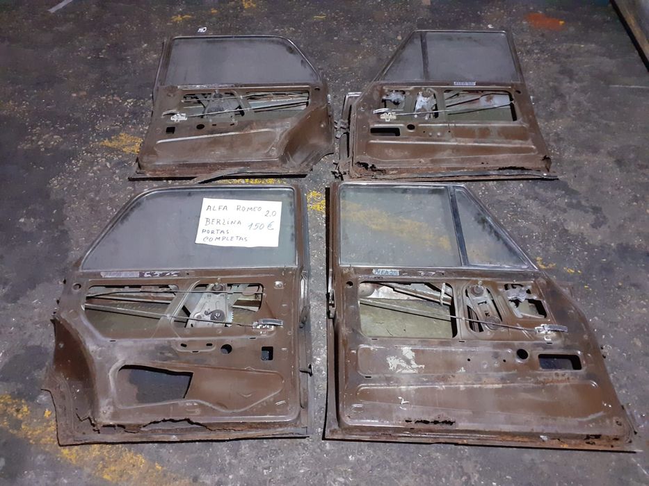 Portas completas Alfa Romeo 2.0 anos 60