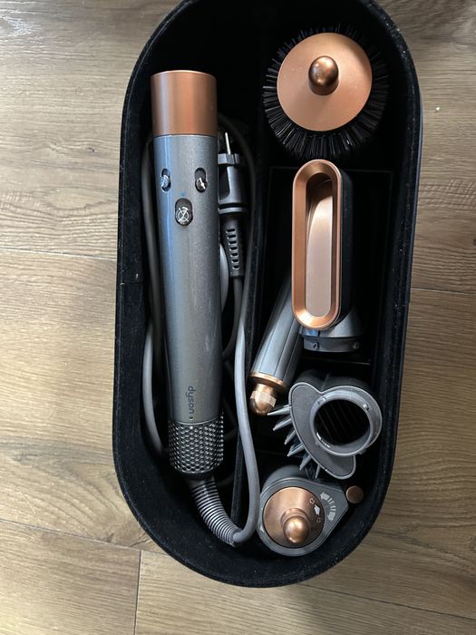 Multistyler Dyson Airwrap i.d.™ Straight+Wavy Błękit pruski/Miedź