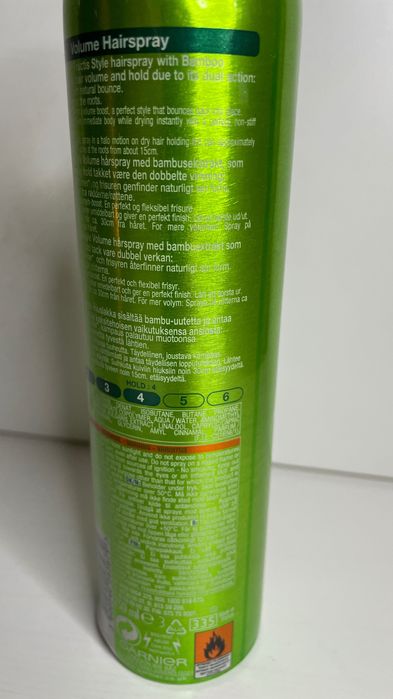 GARNIER Fructis Lakier do włosów Volume 4 250ml (102)