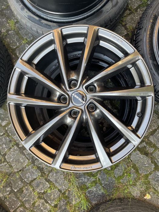 Felgi Aluminiowe BORBET 7x18 ET45 5x112 Audi Skoda Seat VW Jak nowe