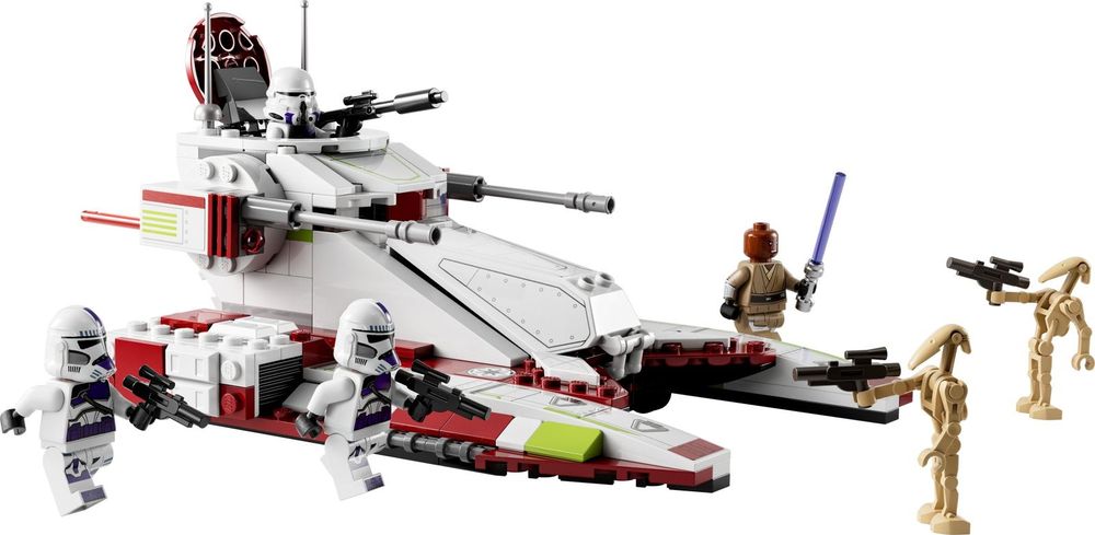 Lego star wars 75342 Czołg bojowy republiki, klony, rycerz jedi