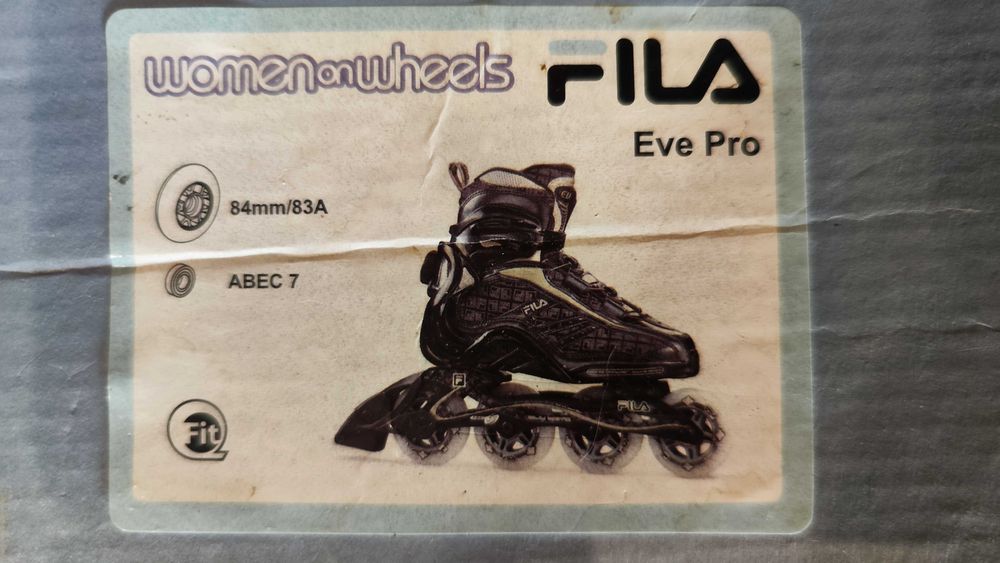 Ролики Fila Eve Pro 40 размер, 25.5 см