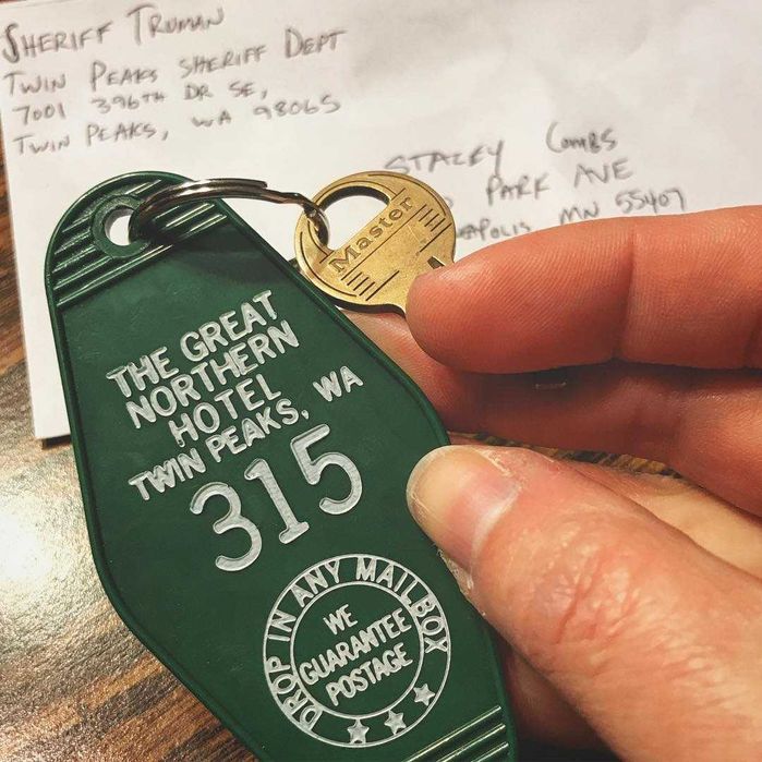 Большой Северный отель номер#315 Твин Пикс брелок: 315 грн