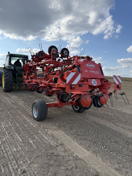Przetrząsarka Kuhn GF 17002 GII DIGIDRIVE 17 metrów claas. krone