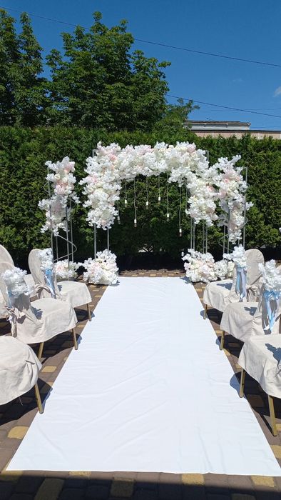 Свадебная арка аренда выездная церемония прокат фотозона