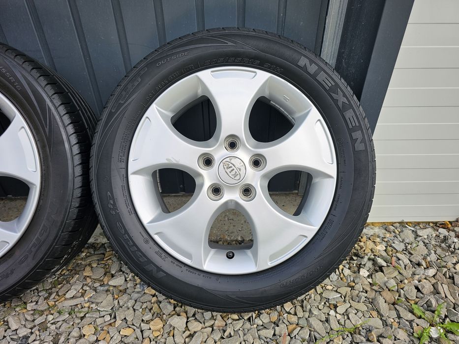 Alufelgi Kia 16" 5x114,3 Ceed Venga Soul Stonic z Oponami