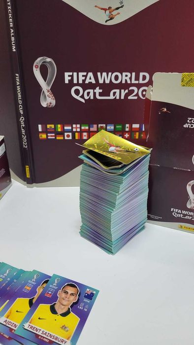 Cromos Mundial Catar 2022 - 75% da coleção disponível