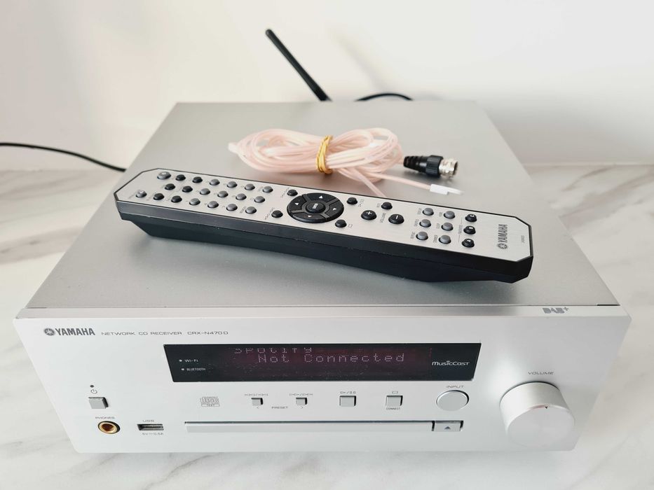 Yamaha pianocraft mcr-n470d CRX-N470D, Bluetooth, mini wieża Hi-Fi