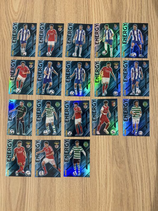 Panini Idolos 2025/26 - Set Energy completo