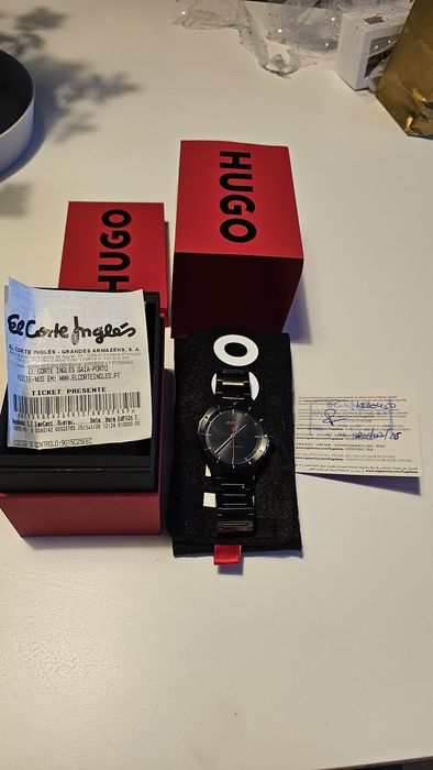 Relógio HUGO BOSS com garantia (25/07/26)