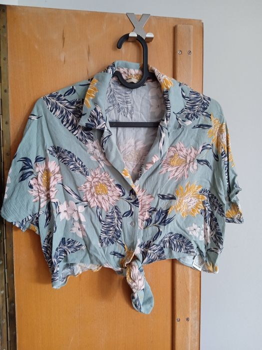 Krótka wiązana koszula S