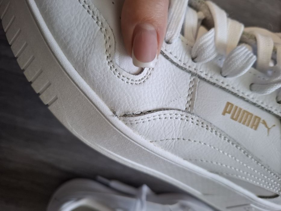 Білі кеди Puma, унісекс 37.5
