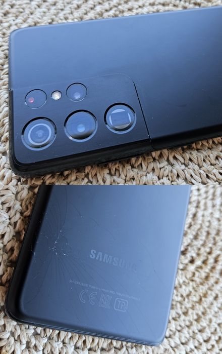 Смартфон Samsung S21 Ultra G998B/DS 5G 16/512GB Phantom Black