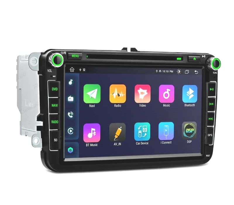 AUTO RADIO GPS ANDROID 14 PARA VOLKSWAGEN VW GOLF POLO PASSAT CADDY TOURAN USB GPS TACTIL HD