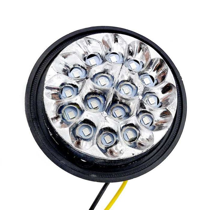 Фара габаритная  led 24v цвета красный