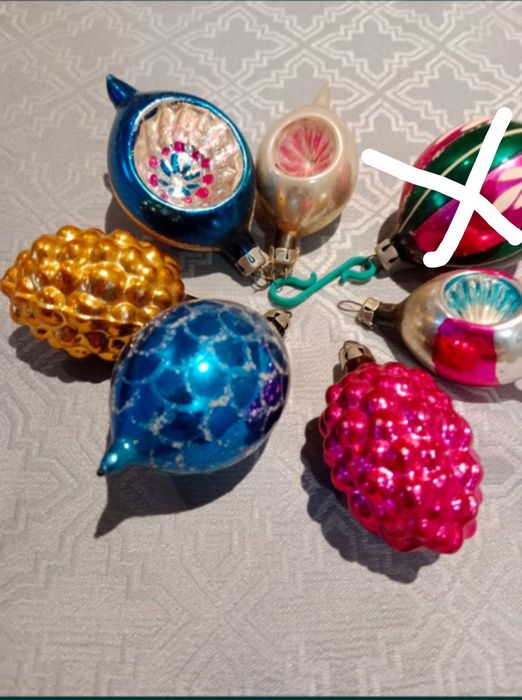 Mix bombek z czasów PRL-U, cytrynka winogron reflektory unikaty
