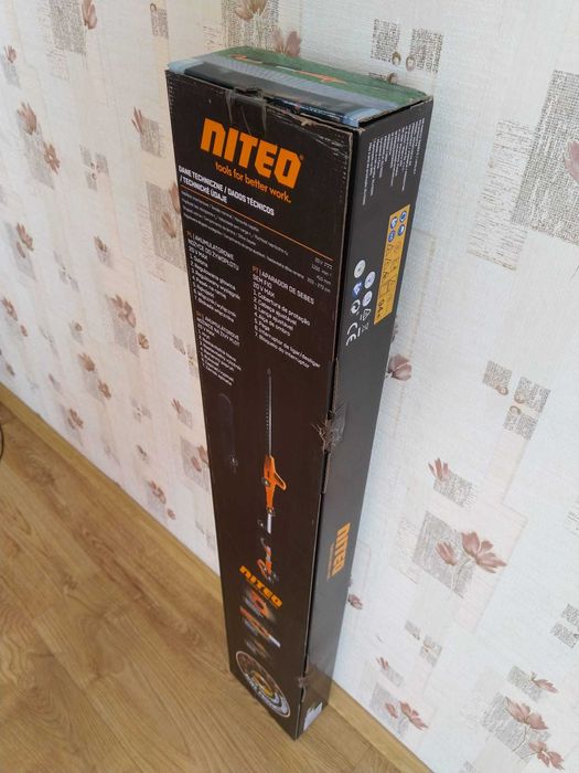 HIT Nożyce do żywopłotu 41cm akumulatorowe 20V z regulacją + pasek